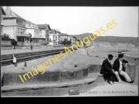 Fuenterrabia - Vista del Boulevard y la Playa