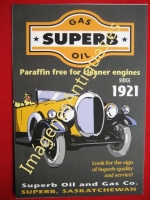 GAS SUPERB OIL - SINCE 1921