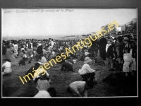 Gijón - Concurso infantil de arenas en la Playa