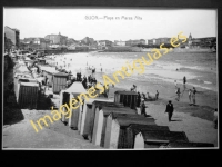 Gijón - Playa en Marea Alta