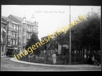 Gijón - Plaza de E. San Miguel