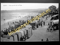 Gijón - Vista parcial de la Playa