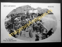 Gijón - "La Terraza" Playa de San Lorenzo