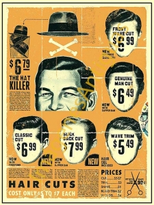 HAIR CUTS COST ONLY $5 TO $7 EACH