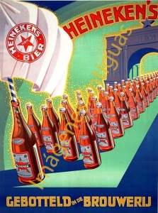 HEINEKEN'S BIER, GEBOTTELD IN DE BROUWERIJ