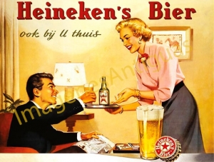 HEINEKEN'S BIER OOK BY U THUIS