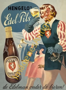 HENGELO'S EDEL PILS DE EDELMAN ONDER DE BIEREN!