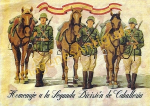 HOMENAJE A LA SEGUNDA DIVISIÓN DE CABALLERÍA