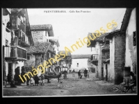 Fuenterrabia - Calle San Francisco