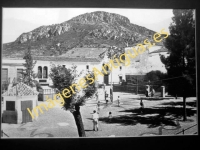 Hornachos - Plaza de España y Ermita de San Roque