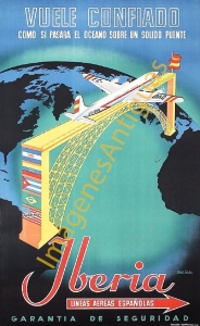 IBERIA VUELE CONFIADO COMO SI PASARA UN PUENTE