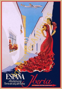 IBERIA  - ESPAÑA ANDALUCIA TIERRA DE SOL Y DE FLORES