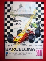 II GRAN PREMIO BARCELONA 31 MARZO 1968, SALON INTERNACIONAL DEL