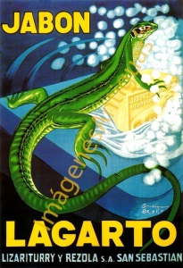 JABÓN LAGARTO LIZARITURRY Y RELOZA - SAN SEBASTIAN