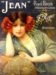 JEAN PAPEL ROGER EMBOQUILLADO CORCHO BARCELONA