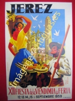 JEREZ XII FIESTA DE LA VENDIMIA Y FERIA 1959
