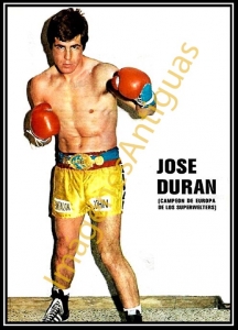 JOSE DURAN, CAMPEON DE EUROPA DE LOS SUPERWELTERS