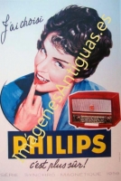 JÁI CHOISI PHILIPS CÉST PLUS SÛR! 1956