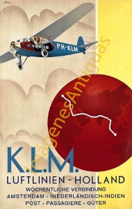 K.L.M. LUFTLINIEN - HOLLAND