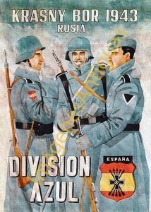 KRASNY BOR 1943 RUSIA DIVISION AZUL