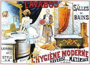 LAVABOS L'HYGIÈNE MODERNE SALLES DE BAINS