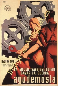 LA MUJER QUIERE TAMBIEN GANAR LA GUERRA