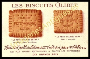 LES BISCUILS OLIBET - DIX GRANDS PRIX