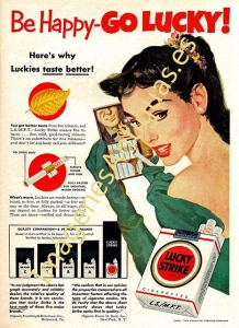 LUCKY STRIKE - BE HAPPY-GO LUCKY!