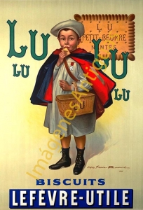 LU, LU,LU, LU BISCUITS LEFÈVRE-UTILE