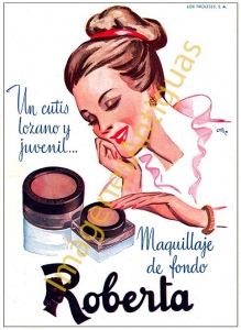 MAQUILLAJE DE FONDO ROBERTA UN CUTIS LOZANO Y JUVENIL