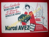 MARCEL AVEZ, REINES D´UN JOUR ARTICLES DE VOYAGE