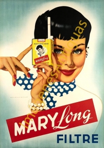 MARY LONG FILTRE AUDREY HEPBURN A-8