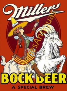 MILLER BOCK BEER A SPECIAL BREW