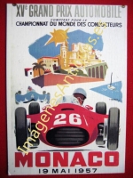 MONACO 19 MAI 1957 XV GRAND PRIX AUTOMOVILE, CHAMPIONNAT DU MODE