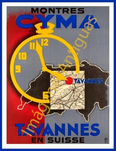 MONTRE CYMA TAVANNES EN SUISSE