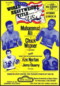 MUHAMMAD AlI vs CHUCK WEPNER PLUS KEN NORTON vs JERRY QUARRY