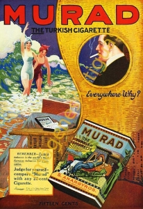 MURAD THE TURKISH CIGARETTE EVERYWHERE-WHY?