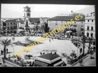 Mérida - Plaza de España. Hotel Emperatriz