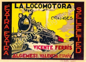 NARANJAS LA LOCOMOTORA - VICENTE FERRÍS - ALGEMESÍ - VALENCIA