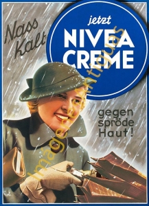 NASS! KALT! JETZT NIVEA CREME GEGEN SPRÖDE HAUT!