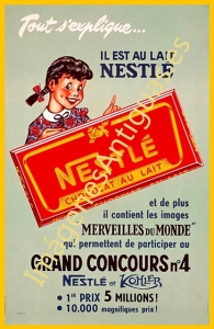NESTLÉ - CHOCOLAT AU LAIT