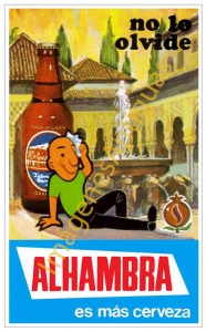 NO LO OLVIDE... ALHAMBRA ES MÁS CERVEZA