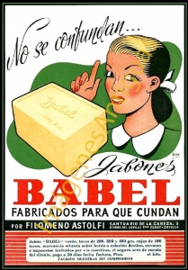 NO SE CONFUNDA JABONES BABEL