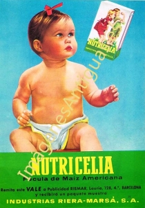 NUTRICELIA, FÉCULA DE MAIZ AMERICANA,  INDUSTRIAS RIERA-MARSA