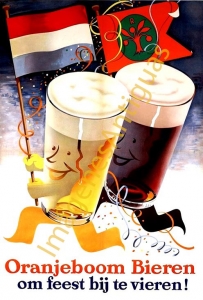 ORANJEBOOM BIEREN OM FEEST BIJ TE VIEREN!
