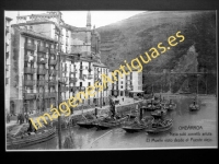 Ondárroa - El muelle visto desde el Puente viejo