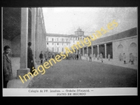 Orduña - Colegio de PP. Jesuitas -- Patio de recreo