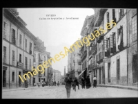 Oviedo - Calles de Argüelles y Jovellanos