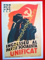 P.S.O. P.C.C. U.S.C. P.C.P. INGRESSEU PARTIT SOCIALISTA UNIFICAT