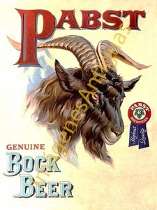 PABST GENUINE BOCK BEER